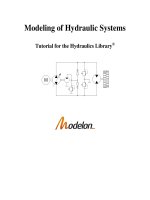 Giáo trình hướng dẫn tính toán hệ thống thủy lực trên máy công nghiệp