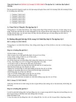 Giải bài 1,2,3 trang 112 SGK Sinh 8: Ôn tập học kì 1 sinh lớp 8