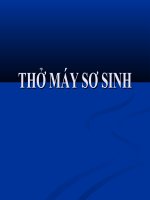 Bài giảng thở máy sơ sinh