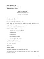 ĐỀ CƯƠNG MÔN HỌC CHÍNH TRỊ VÀ CHÍNH SÁCH