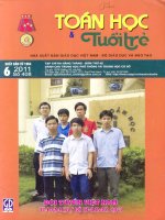 TOÁN HỌC TUỔI TRẺ SỐ 408 THÁNG 6 NĂM 2011