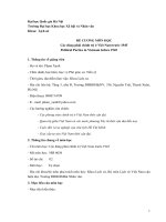 ĐỀ CƢƠNG MÔN HỌC Các đảng phái chính trị ở Việt Nam trƣớc 1945