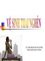 Bài giảng vệ sinh thai nghén   phạm thị thu hương