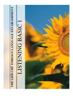 LISTENING BASIC 1 BOOK