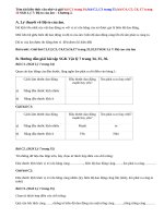 Giải bài C1,C2, C3,C4, C5,C6,C7 trang 34,35, 36 SGK Lý 7: Độ to của âm