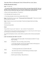 Đề và gợi ý giải đề KSCL môn Văn lớp 7 đầu năm 2015