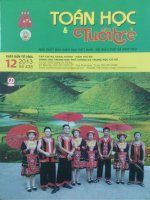 TOÁN HỌC TUỔI TRẺ SỐ 438 THÁNG 12 NĂM 2013
