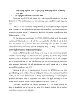 Thực trạng nguyên nhân và giải pháp biến động của lãi suất trong năm 2011