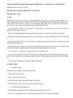 Đề cương, dạng bài thi giữa học kì 1 lớp 8 môn Văn, Anh năm 2015