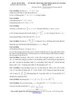 Đề 37 - Đề thi thử môn toán Quốc Gia (có đáp án) năm2016