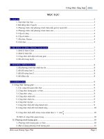 Công thức toán THPT