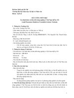 ĐỀ CƢƠNG MÔN HỌC Các hình thức sở hữu đất nông nghiệp ở Việt Nam thế kỷ XX