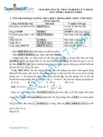 giải một số câu trắc nghiệm vật lí 12 bằng máy tính casio fx 570es