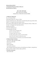 ĐỀ CƢƠNG MÔN HỌC BIỆN CHỨNG HỒ CHÍ MINH DIALECTICAL THOUGHT OF HO CHI MINH