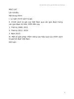 Chính sách tỷ giá của Việt Nam qua các giai đoạn trong các giai đoạn từ năm 1955 đến nay