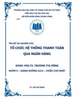 Tiểu luận môn quản trị ngân hàng ngân hàng nhà nước việt nam và bài toán mua lại 0 đồng 