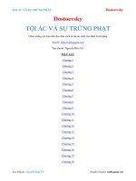 Tội Ác Và Sự Trừng Phạt