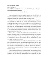 Phân tích tình hình kinh doanh nhập khẩu thiết bị y tế của công ty cổ phần thương mại dịch vụ đức hải 