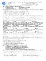 đề thi thử thpt môn vật lí