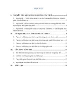 Tiểu luận môn chính sách thuế phạm vi ảnh hưởng của thuế 