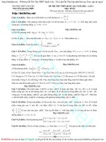Đề thi thử Toán 2016 THPT chuyên Nguyễn Quang Diêu, Đồng Tháp lần 1