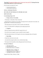 Đề cương ôn thi, kiểm tra học kì 1 lớp 6 môn Toán năm 2015