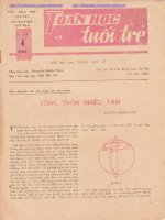 TOÁN HỌC TUỔI TRẺ SỐ 138 XUẤT BẢN NĂM 1984