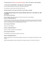 Giải bài 1,2,3 trang 56 SGK Sinh 6 : Bài 17 Vận chuyển các chất trong thân