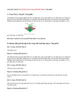 Giải bài 1,2,3,4 trang 100 SGK Sinh 6: Thụ phấn