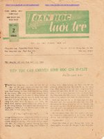 TOÁN HỌC TUỔI TRẺ SỐ 136 XUẤT BẢN NĂM 1984