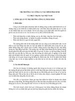 Tiểu luận môn ngân hàng quốc tế thị trường các công cụ tài chính phái sinh và thực trạng tại việt nam 