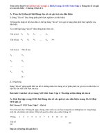 Giải bài 5,6,7,8,9 trang 11,12 SGK Toán 7 tập 2: Bảng tần số các giá trị của dấu hiệu