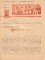 TOÁN HỌC TUỔI TRẺ SỐ 135 XUẤT BẢN NĂM 1984