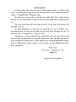 Bước đầu điều tra thực trạng tiêu thụ RAT và đề ra một số giải pháp phát triển tiêu thụ RAT trên địa bàn thành phố Huế