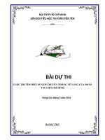 Bài dự thi tìm hiểu 85 năm vẻ vang Đoàn TNCS Hồ Chí Minh