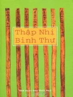12 binh thư (binh pháp tôn tử)