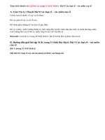 Giải bài 1,2 trang 31 SGK Sinh 6: Bài 9 Các loại rễ  các miền của rễ