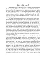 Nếu nước được độc lập mà dân không được hưởng hạnh phúc, tự do thì độc lập cũng không có nghĩa lý gì 