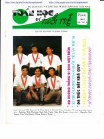 TOÁN HỌC TUỔI TRẺ SỐ 218 THÁNG 8 NĂM 1995