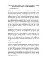 Ứng dụng công nghệ Viễn thám và GIS vào nghiên cứu và quản lý sử dụng đất tại xã Châu Khê, huyện Con Cuông, tỉnh Nghệ An