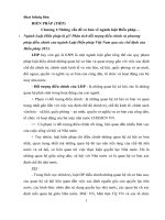 đề cương ôn tập môn hiến pháp