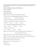 Đề khảo sát chất lượng đầu vào lớp 6 THCS Đồng Nguyên năm 2015