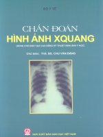 CHẨN ĐOÁN HÌNH ẢNH X QUANG
