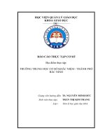 Đánh giá chung về hoạt động,nghiên cứu trường hợp và công tác chủ nhiệm lớp 