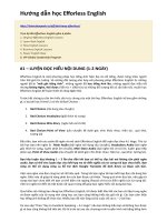 Hướng dẫn học Efforless English qua đĩa CD