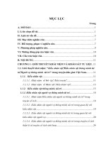 KIỂU NHÂN VẬT NGƯỜI VỢ THÔNG MINH  TÀI TRÍ TRONG TRUYỆN CỔ TÍCH CỦA MỘT SỐ TỘC NGƯỜI PHÍA BẮC VIỆT NAM      LUẬN VĂN THẠC SĨ KHOA HỌC NGỮ VĂN