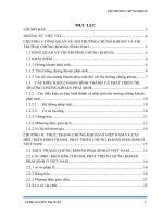 NHỮNG KHÓ KHĂN VÀ GIẢI PHÁP CHO SỰ HÌNH THÀNH VÀ PHÁT TRIỂN CỦA CHỨNG KHOÁN PHÁI SINH Ở VIỆT NAM