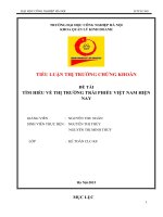 TÌM HIỂU VỀ THỊ TRƯỜNG TRÁI PHIẾU VIỆT NAM HIỆN NAY