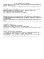 Đề cương ÔN TẬP TÀI CHÍNH DOANH NGHIỆP 2