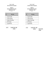 10  phiếu bầu ban chấp hành chi đoàn